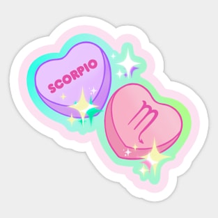 Scorpio sweethearts Sticker